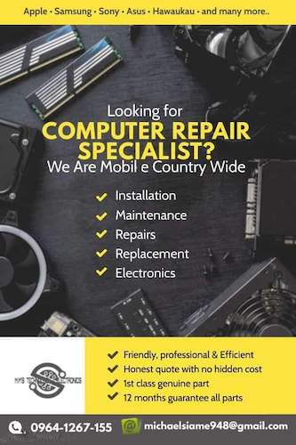 Computer And Electronics Repair.